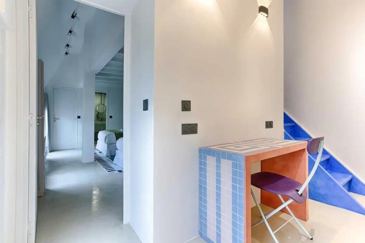 Ferienwohnung Les Halles - Luxurious & Colorful 4Bd For 16 Guest Paris Exterior foto